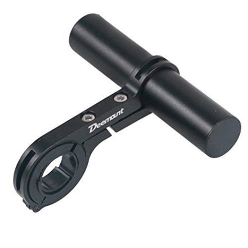 Dartphew Bike Accessories,Dartphew Fashion Outdoor lightweight Durable Solid Bike Flashlight Holder Handle Bar Bicycle Accessories Extender Mount Bracket (Color: Red/blue/Black) (Black) - Thumbnail 3