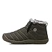 SITAILE Women Men Unisex Couple Snow Boots With Fur Fashion Winter Shoes