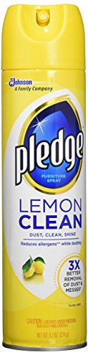 Pledge Lemon Clean Furniture Spray - 9.7 oz(pack of 1)