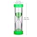 ANK-Trade 3 Minutes Toothbrush Timer Helps Ingrain Thorough Brushing Habit for Better Oral Health - Set of 3 Tooth Brushing Timer for Kids - Hourglass Sand Timer - Blue, Pink & Green