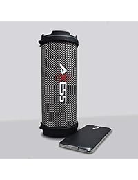 axess Mini Altavoz Portátil con Bluetooth Hi fi Bluetooth Dancing luces LED Azul