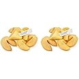 Soeos Fortune Cookies, Fortune Cookies Individually Wrapped Bulk, Approx 25 Cookies, Individually Packed Crisp Cookies with Fun, Traditional Chinese New Year Fortune Cookie, 4 Ounce (2 Pack)