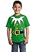 Santa's Elf Costume | Jumbo Print Novelty Christmas Holiday Humor Youth T-shirt