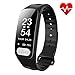 Upgrade ECG+PPG Activity Tracker Watch-Color Screen IP67 Waterproof Fitness Tracker with Heart Rate Monitor,Sleep Monitor,Blood Pressure Monitor,Pedometer Smart Watch for Women Men, Android iOS