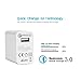 Boddenly QC3.0 USB Wall Charger and Power Adapter for Samsung Galaxy /Note5/S7/S6/Edge, Nexus 6p, LG G5,HTC 10