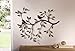 Westcharm 24 in Branches w/Birds and Leaves for Home Outdoor Decorative Metal Wall Sculpture
