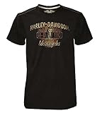 Harley-Davidson Men's Black Label T-Shirt, #1 Skull Speedshop, Black 30293144