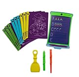 Boogie Board Magic Sketch Color LCD Writing Tablet + 4 Different Stylus and 9 Double-Sided Stencils for Drawing, Writing, and Tracing eWriter Ages 4+