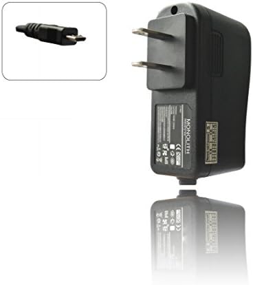 Monolith Industry 10W Ac Adapter for XO 7-inch Kids Tablet XO-780 Monster M7 7" M71BL WIKIPAD 7 WP005 TS-713K Kids Education Tablet PC Tab Power Supply Cord