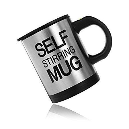 Vaidehi Super Store Self Stirring Coffee Mug Stainle Ke Steel