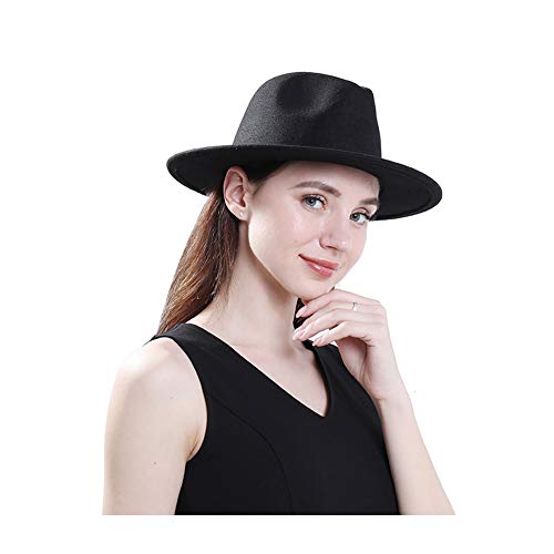 Lisianthus Women Belt Buckle Fedora Hat 