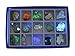 American Educational 2380 15 Piece Fluorescent Minerals Short Wave Collection