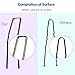 Professional Ballet U Shaped Hair-Pins ROCST Black for Woman Girl Buns 3 inch 12 Pack(Black)