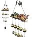 Monsiter QE Wind Chimes with Birds Decoration Outdoor Garden and Home Decor