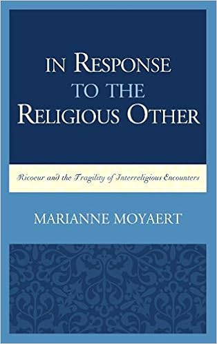 Amazoncom In Response To The Religious Other Ricoeur And - 
