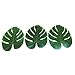 TINKSKY 60pcs Artificial Tropical Palm Leaves Simulation Leaf Hawaiian Luau Party Jungle Beach Theme Party Decorations 35x29cm