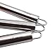 Silicone Whisk - Whisk - Non-Scratch - Non Stick - Silicone Head - Dishwasher Safe - 22 cm (1 Pack, Red)