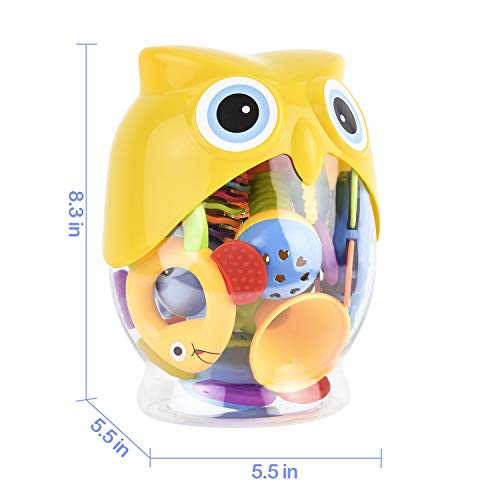 5 GotechoD+Rattles+Teether+Newborn+Educational