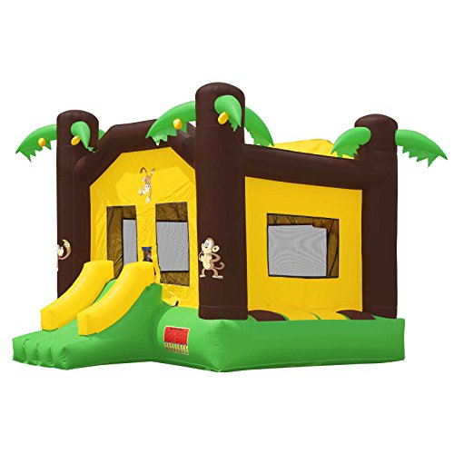 Inflatable HQ Commercial Grade Jungle Bounce House 100 PVC with Blower