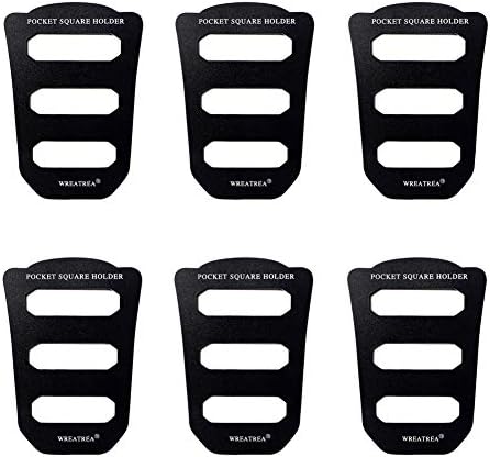 wreatrea Pocket Square Holders for Men Suits