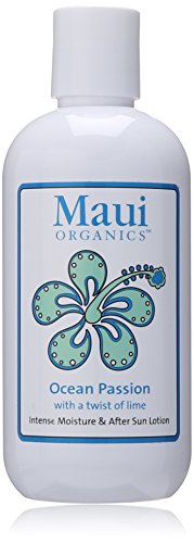 Maui Organics Intense Moisture and After Sun Lotion, Ocean Passion, 8.5 Ounce