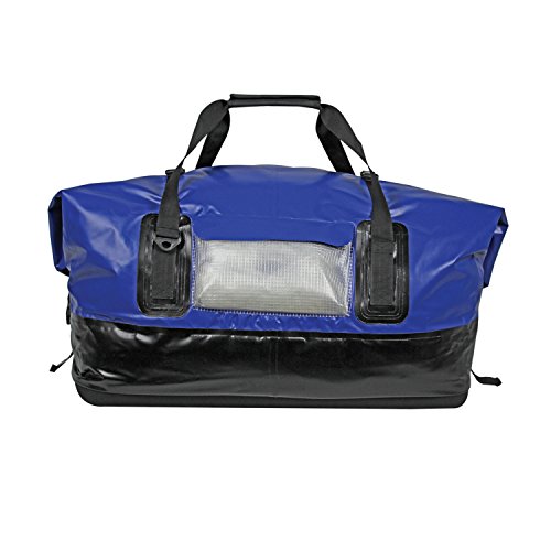 Extreme Max 3006.7345 Dry Tech Roll-Top Duffel Bag - 110 Liter, Blue