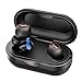 Wireless Earbuds, Mpow Bluetooth Earbuds Featured Hi-Fi Sound w/Bass, IPX7 Sports Wireless Earbuds w/35 Hrs Charging Case/CVC 8.0 Noise Cancelling Mic/Button Control/Compact & Comfort Design,Black