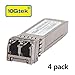 10Gtek for Cisco SFP-10G-SR, 10Gb/s SFP+ Transceiver module 850nm, 300-meter, Pack of 4