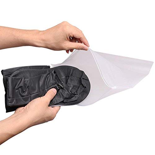 image for yuyi Reusable Rain Shoes Boots Covers, Rain Snow Waterproof Shoe Cover