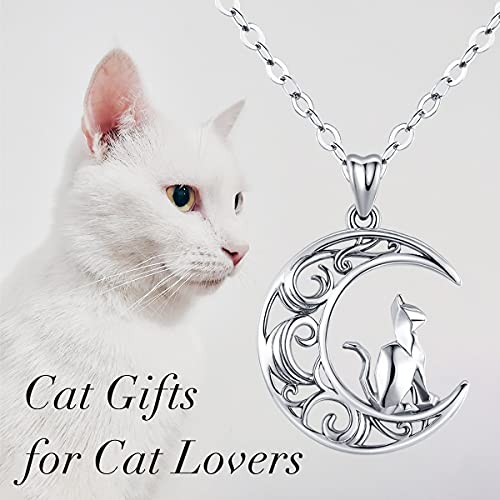 Moon Pendant Necklace Jewelry Gift 