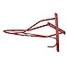 Intrepid International Wall Saddle Rack, Red