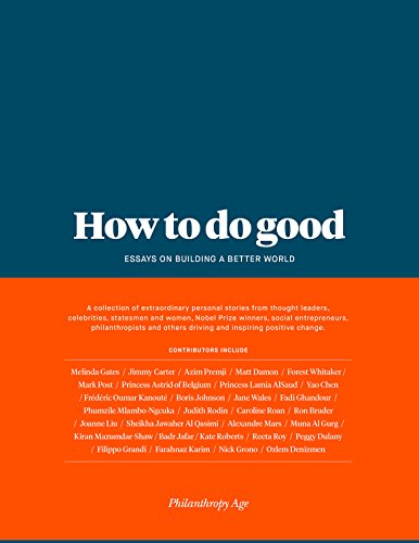 HOW TO DO GOOD