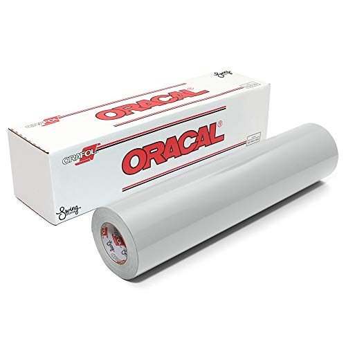 Oracal 651 Glossy Permanent Vinyl 12 Inch x 6 Feet - Light Grey