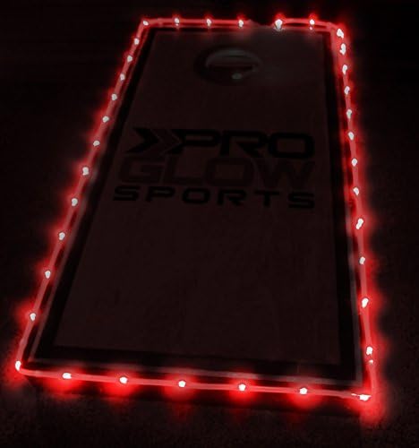Pro Glow Cornhole Lights (Red)