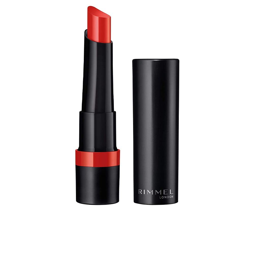 Rimmel London Lasting Finish Extreme Lipstick - 610 Lit For Women 0.08 oz Lipstick