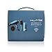 NuMe Blowout Boutique - Ionic Bold Hair Dryer and Accessories - Diffuser, Concentrator, 32mm Ionic Round Brush, Microfiber Hair Wrap, 2 Styling Clips, Travel Case, Turquoise