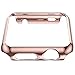 Hovisi Super Thin PC Plating Protective Bumper for Apple Watch Case 38mm (Rose Gold)