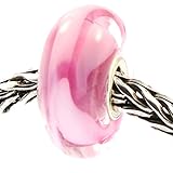 Trollbeads Authentic Glass 61198 Rose Ribbon