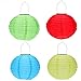 RioRand Chinese waterproof outdoor garden solar hanging LED light lanterns (Red/green/blue/yellow)