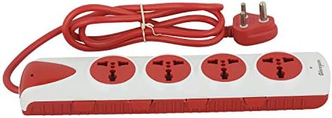 SHREYAM 4WAY Extension Spike Buster (3 Meter Cable)