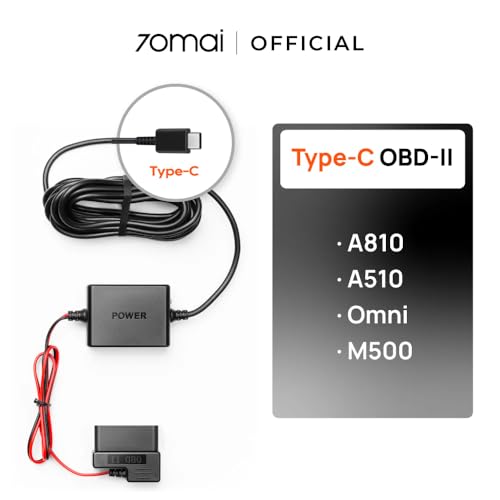 70mai OBD-II Hardwire Kit Type C