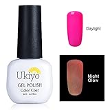 Gel Nail Polish Soak Off Gel Polish Night Glow Nail Polish LED UV Nail Polish Varnish by Ukiyo