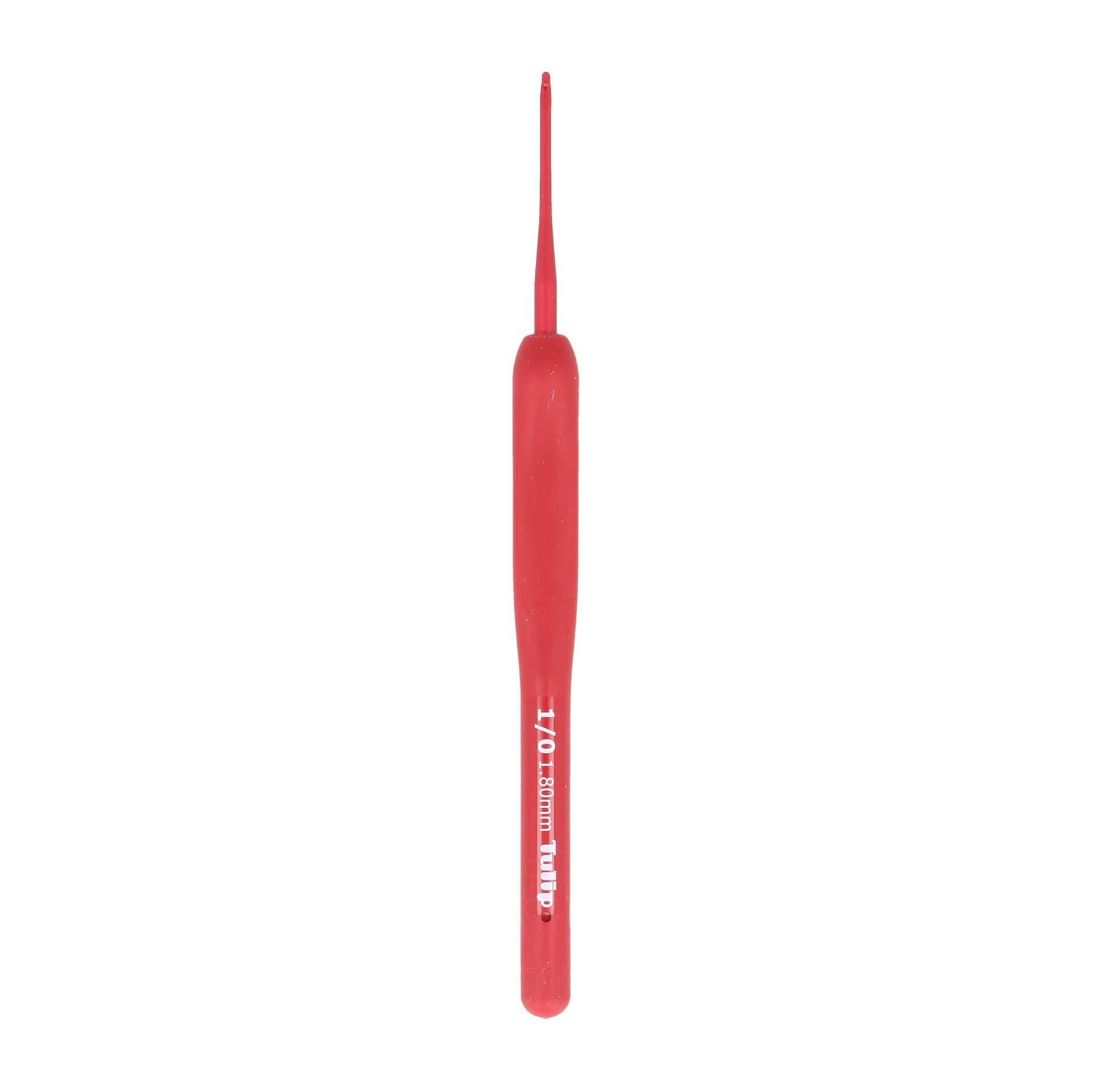 Tulip - Tulip Etimo Red Softgrip (1.80mm) Crochet Hook - 1 Unit — image 1