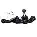 DLZ 10 Pcs Front Suspension Kit-2 Upper 2 Lower Ball Joint 2 Inner 2 Outer Tie Rod End 1 Idler Arm 1 Pitman Arm Compatible with 1973-1976 Dodge Dart Plymouth Duster Plymouth Scamp Plymouth Valiant