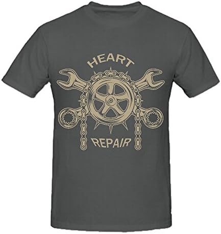 Personalized Heart Repair T Shirts Men Grey Design