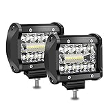 BEAMTRON Led Light Bar 4 Inch 120W 12,000Lm Led
