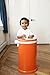 Ubbi Steel Pail, Orange, Discontinued by Manufacturer