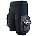 Layatone Men's Black 3mm Neoprene Scuba Diving Shorts With Pocket Surfing Wetsuit Pants
