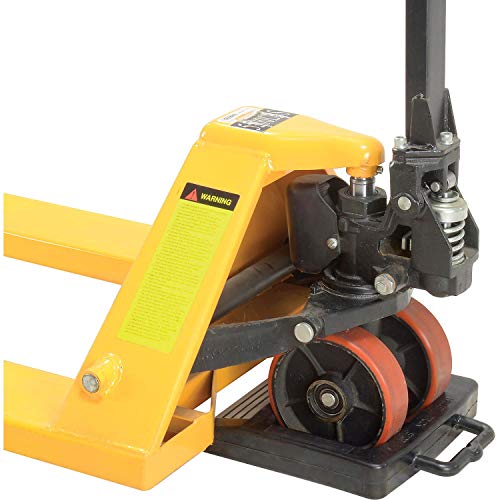 Pallet Jack Truck, 5500 Lb. Capacity, 21 x 48 & Pallet Chock Combo - Thumbnail 2