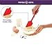 Silicone Spatula - Non-Stick Rubber Spatula - Flexible, Dishwasher Safe and Heat Resistant Up To 600 Degrees Fahrenheit - By Mastrad (Purple)